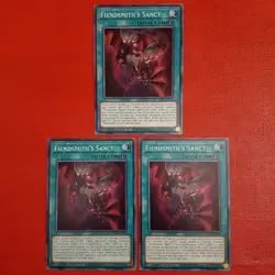 Yugioh Fiendsmith's Sanct INFO-EN062 1st Edition Playset - Image 1