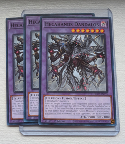 3x Hecahands Dandalos BLZD-EN035 Common 1st Edition Yugioh - Image 1