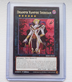 3x Dhampir Vampire Sheridan MZMU-EN103 Rare 1st Edition Yugioh - Image 1