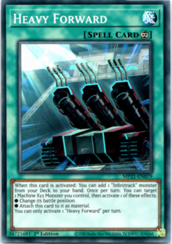 Heavy Forward - MP21-EN079 - Super Rare - 1st Edition Yugioh - Image 1
