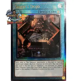 Yugioh! 1x Shien's Dojo RA04-EN088 Ultimate Rare 1st Ed NM - Image 1