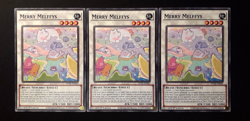 Yu-Gi-Oh! 3x Merry Melffys, POTE-EN045, Common, 1. Edition, Englisch, Near Mint - Image 1