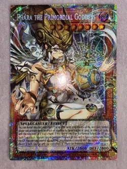 Phara The Primordial Goddess CORI-EN022 Starlight Rare Extended Art YuGiOh! - Image 1