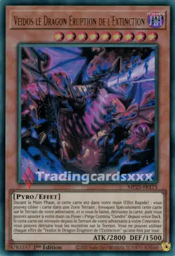Yu-Gi-Oh! Veidos le Dragon Eruption de l'Extinction : UR MP25-FR175 - Image 1