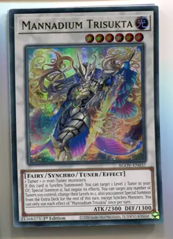 Yu-Gi-Oh! Mannadium Trisukta Ultra Rare englisch AGOV-EN037 - Image 1