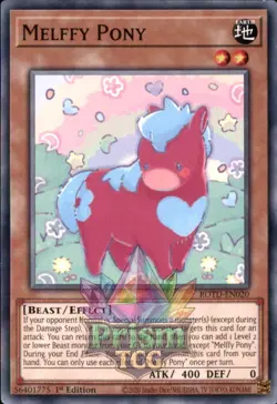 1st Ed Melffy Pony ROTD-EN020 Yugioh - Image 1