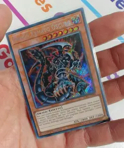 YU-GI-OH! DRAGO ARMATO OSCURO RARA SEGRETA LCKC-IT068 ITA 1a EDIZIONE - Image 2