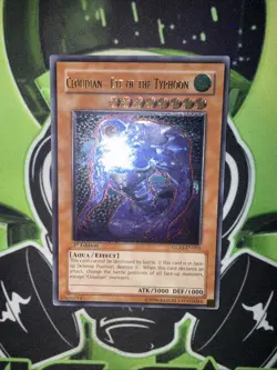 Cloudian - Eye of the Typhoon GLAS-EN005 Ultimate Rare 1st Edition Yugioh NM- - Image 2