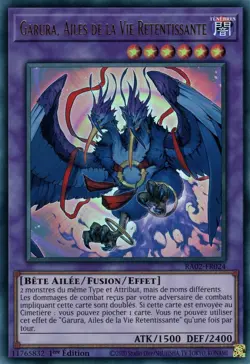 Yu Gi Oh ! Garura, Ailes de la Vie Retentissante RA02-FR024 Ultra Rare VF - Image 1