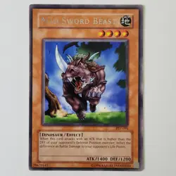 Mad Sword Beast - PSV-091 - NM/VLP - Rare - Unlimited - Yugioh - 1996 - Image 1