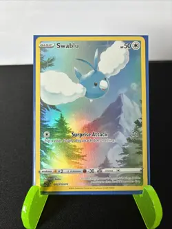Pokemon TCG Card Swablu GG27/GG70 Crown Zenith Galarian Gallery - NM - Image 1