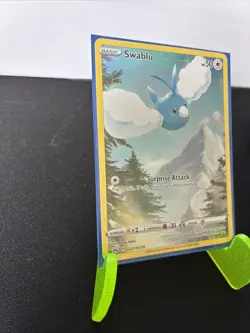 Pokemon TCG Card Swablu GG27/GG70 Crown Zenith Galarian Gallery - NM - Image 2