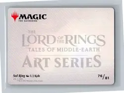 Sol Ring Art Card S Art Series: Universes Beyond: The Lord of the Rings: Tales o - Image 2