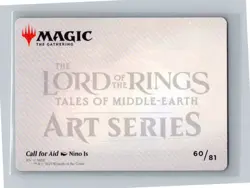 Call for Aid Art Card S Art Series: Universes Beyond: The Lord of the Rings: Tal - Image 2