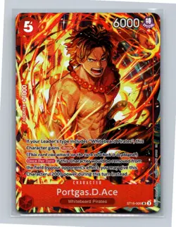 Portgas.D.Ace (Illustration Box Vol.5) Foil ST15-005 One Piece Promotion Cards S - Image 1