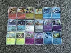 Pokemon Gem Pack Vol.2 CBB2C - Type Star Holo Eevee Eeveelution Set 18ct - Image 1