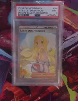 Pokemon PSA Graded Card Lot 133/132 Bulbasaur, Ludicolo 095/094, Lillies 184/132 - Image 2