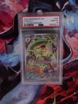 Pokemon PSA Graded Card Lot 133/132 Bulbasaur, Ludicolo 095/094, Lillies 184/132 - Image 3