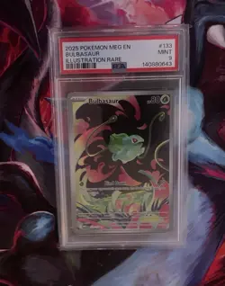 Pokemon PSA Graded Card Lot 133/132 Bulbasaur, Ludicolo 095/094, Lillies 184/132 - Image 4