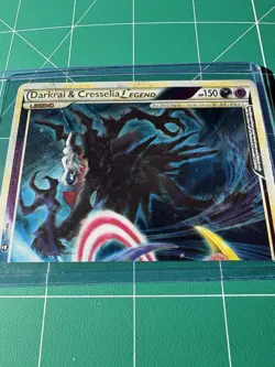 Darkrai & Cresselia Legend Top Half Card 99/102 OK Condition (Light Crease) - Image 2