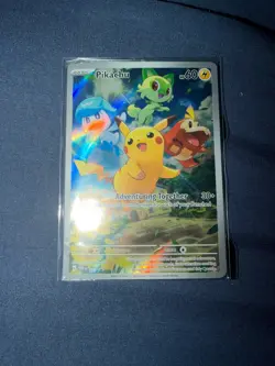 Pikachu 027 Sv: Scarlet & Violet Promo Cards Holo - Image 1
