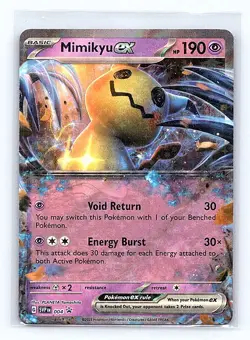 Mimikyu ex - Holo 004 SV: Scarlet & Violet Promo Cards Promo NM - Image 1