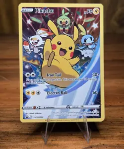 Pikachu SWSH020 SWSH: Sword & Shield Promo Cards Holo LP English - Image 1