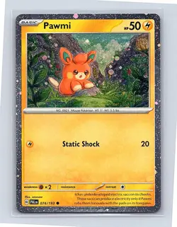 Pawmi (Cosmo Foil) Holo 074/193 Miscellaneous Cards & Products Promo NM - Image 1
