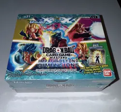 DBS Super Card Game Masters - B31 Impact Beyond Dimensions - SEALED Booster Box - Image 1
