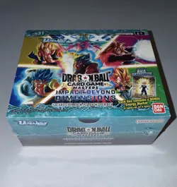 DBS Super Card Game Masters - B31 Impact Beyond Dimensions - SEALED Booster Box - Image 2