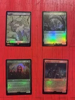 Lot of 10 vintage foil Magic the Gathering Cards - Image 2