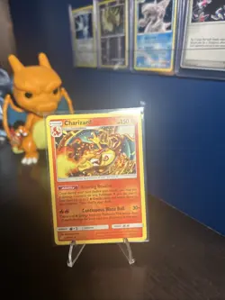 Pokemon TCG Charizard 14/181 Sm-Team Up Regular Card - Image 1