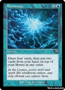MTG Brainsurge (Retro Frame) Card #399 Modern Horizons 3 NM Magic - Image 1