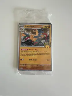 Pokemon Archeops Field Museum Exclusive Promotional Card - new, sealed - Image 1