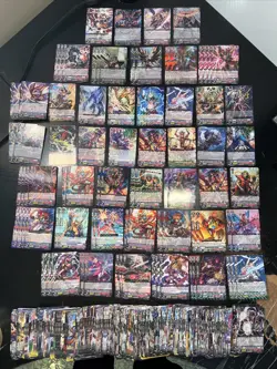 HUGE VANGUARD CARDFIGHT!! TCG Card Game Lot NARUKAMI With RR R PR C Cards - Image 1