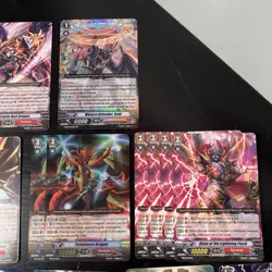 HUGE VANGUARD CARDFIGHT!! TCG Card Game Lot NARUKAMI With RR R PR C Cards - Image 2