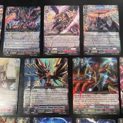 HUGE VANGUARD CARDFIGHT!! TCG Card Game Lot NARUKAMI With RR R PR C Cards - Image 3