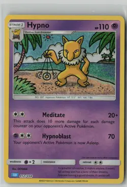 Hypno - #012/034 Trading Card Game Classic Holo NM - Image 1
