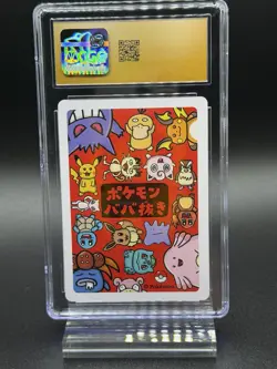 CGC Pristine 10 Raichu Pokemon Playing Cards 2019 Japanese Old Maid Graded - Image 2