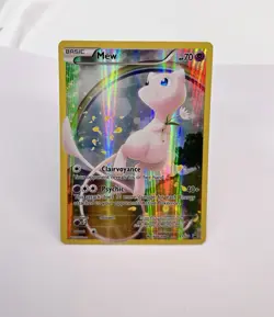 Mew XY110 Full Art Mythical Pokemon Collection Card Promo NM - Image 1