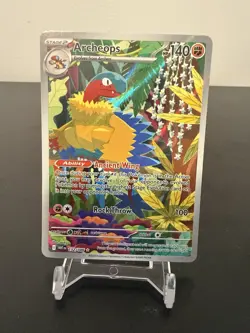Archeops 132/086 White Flare English Holo Card Near Mint Condition - Image 1