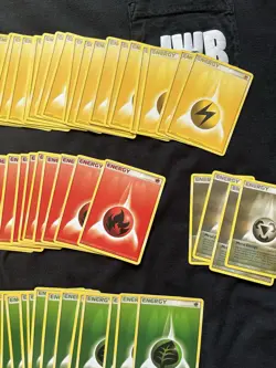 Pokemon Energy 117 Card Lot - Mixed Basic & Metal Types 2003 - 2007 - Image 3