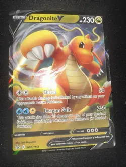 Dragonite V SWSH154 SWSH: Sword & Shield Promo Cards Holo - Image 1