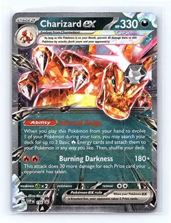 Charizard ex - Holo 196 SV: Scarlet & Violet Promo Cards Promo NM - Image 1