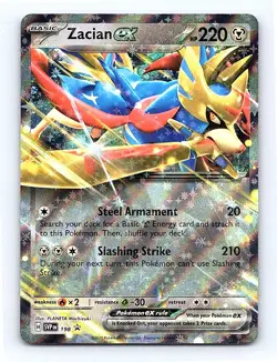 Zacian ex - Holo 198 SV: Scarlet & Violet Promo Cards Promo NM - Image 1