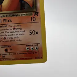 Pokemon TCG - Dark Charizard - Team Rocket 21/82 - Non-Holo Rare CLEAN - Image 4