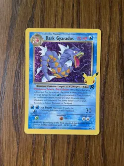 Pokemon TCG Dark Gyarados 8/82 Celebrations Classic Collection Holo LP - Image 1