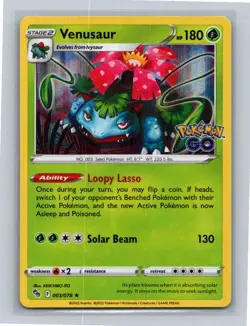 Venusaur Holo 003/078 Pokemon GO Holo Rare NM - Image 1