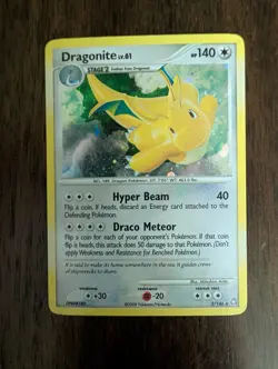 2008 Pokemon Dragonite 2/146 Legends Awakened Holo LP - Image 1