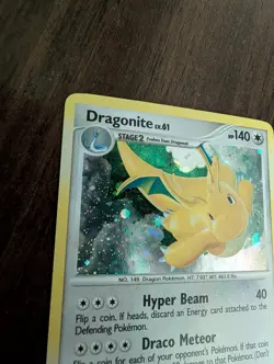 2008 Pokemon Dragonite 2/146 Legends Awakened Holo LP - Image 2